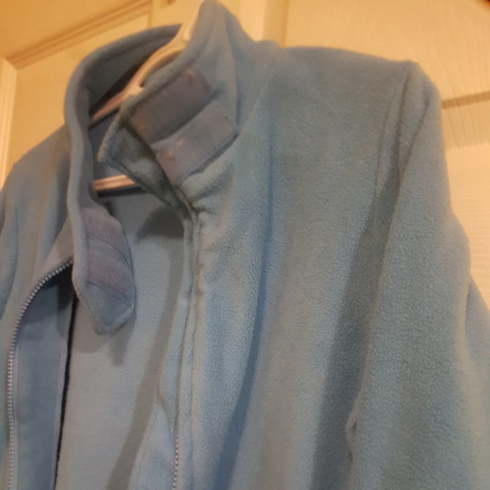 ❄ Bench. Blue Zippered Sweater Coat - Picture 6 of 13